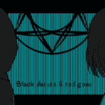 黑色花与红山羊/Black Datura & Red Goat